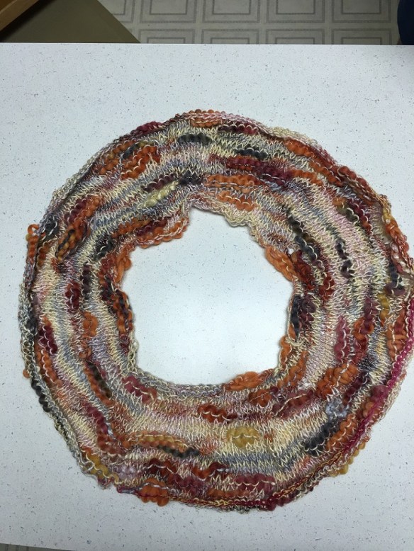 Finished cowl. Not so sure about it now.