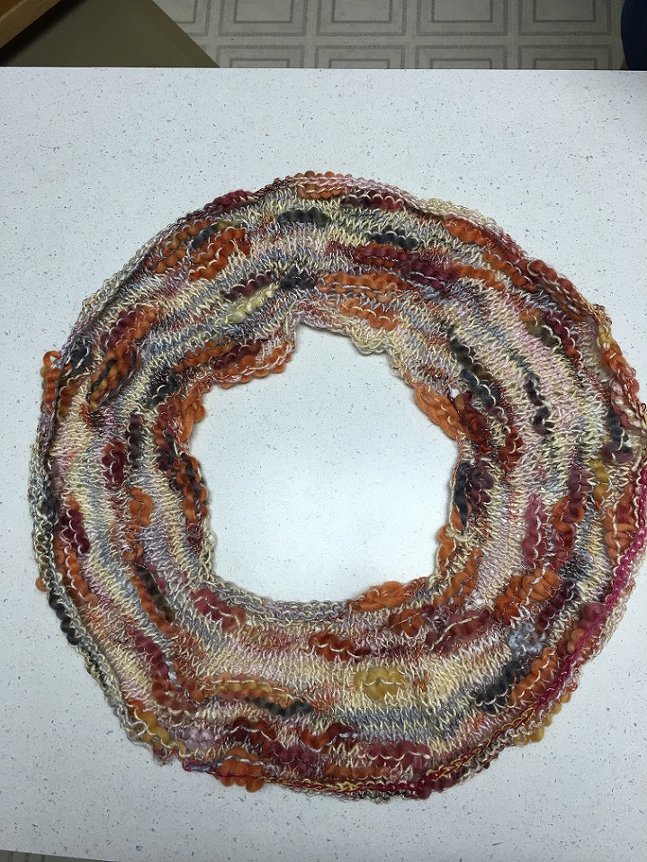 Finished cowl. Not so sure about it now.