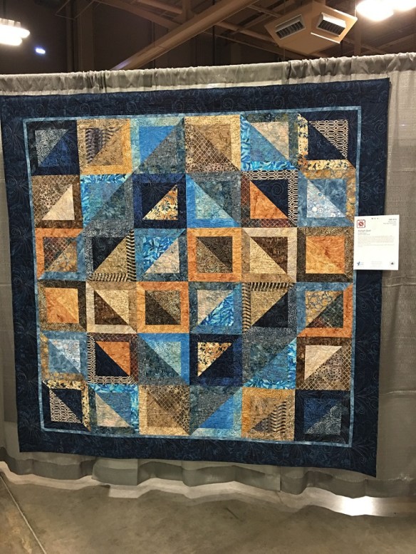 Kaleigh's Quilt by Althea Murray, quilting by Sandie Hirsch