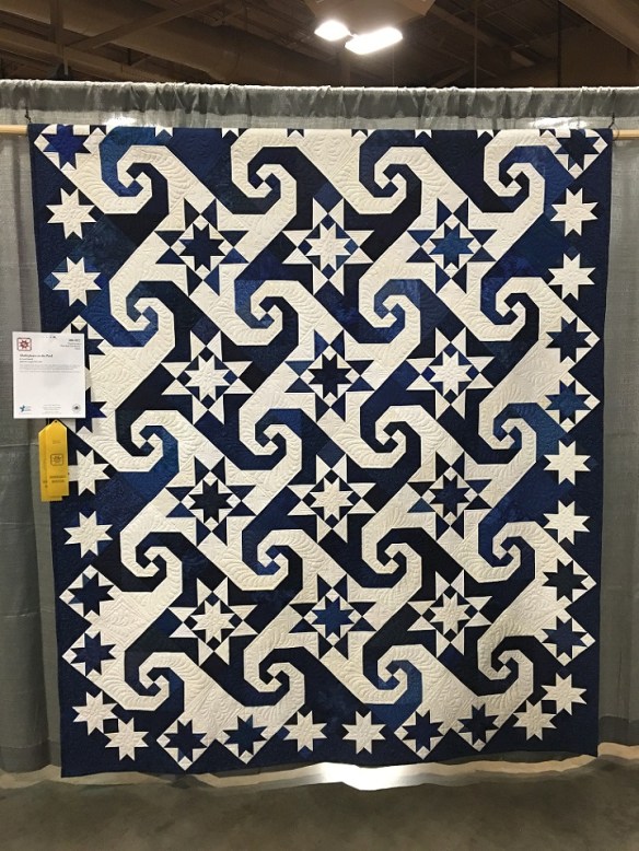 Shakespeare in the Park by Carol Hassell, quilting by Angela McCorkle