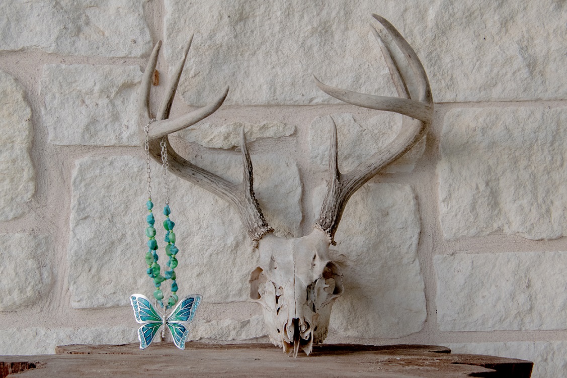 Butterfly and skull 1