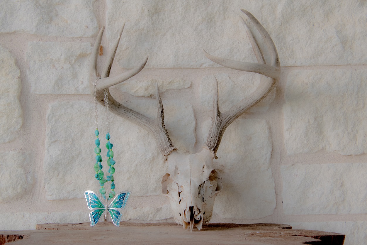 Butterfly and skull 2