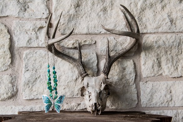 Butterfly and skull 3