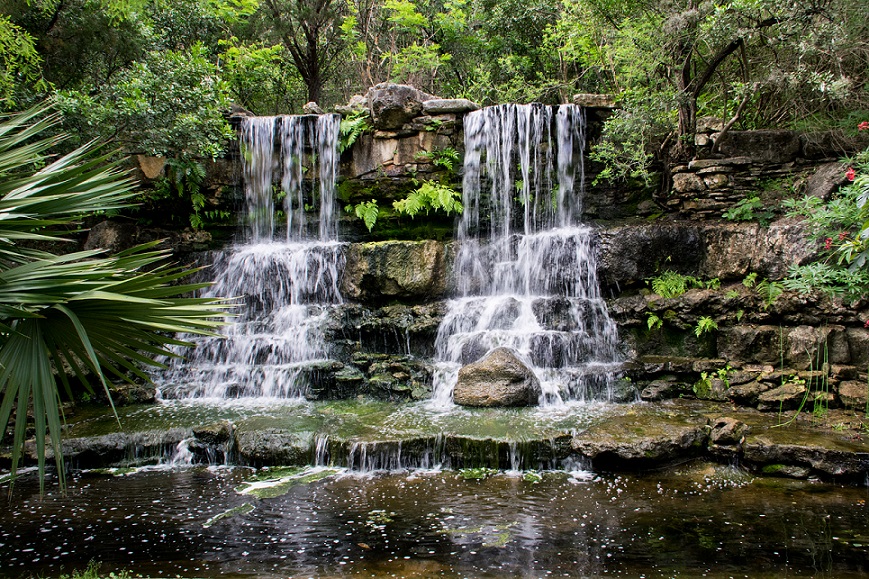 Waterfall at Zilker