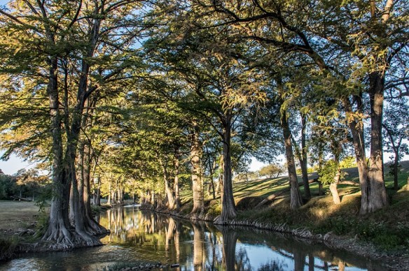 Guadalupe River in Waring, Texas