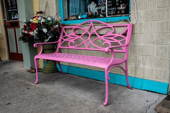 Pink Bench