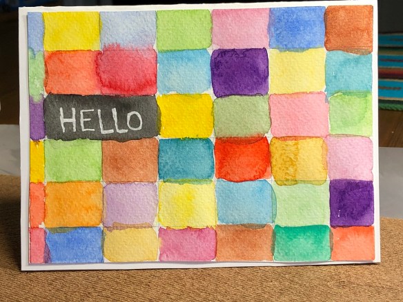 00s Watercolor Squares