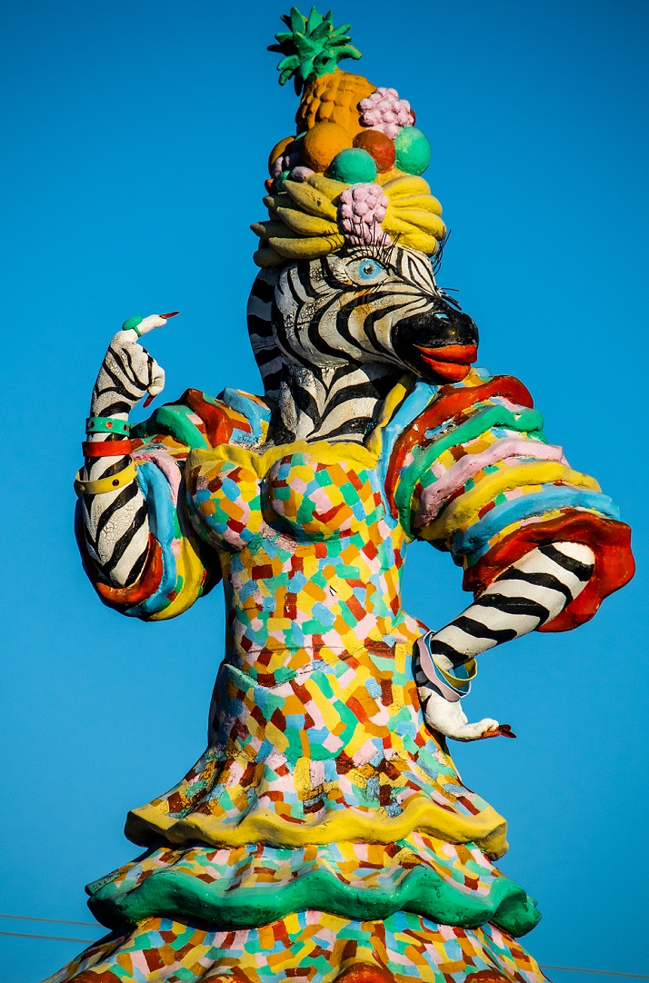 Zebra Carmen Miranda