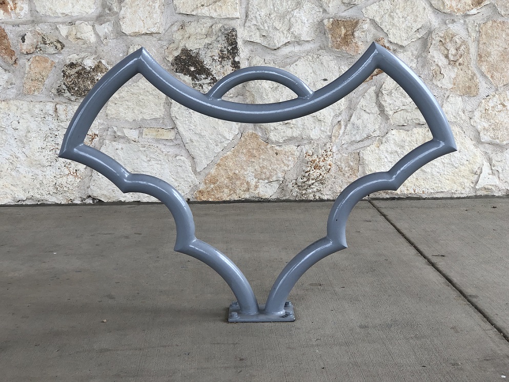 00s Bat bicycle rack