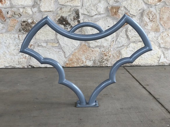 00s Bat bicycle rack