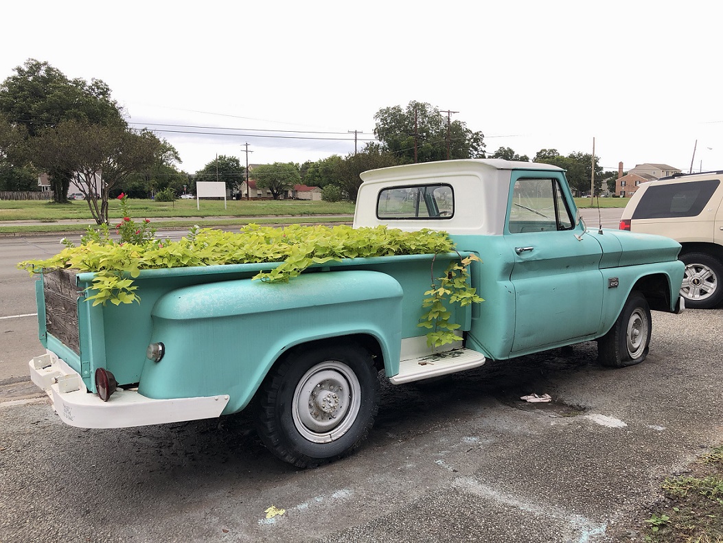 00s Pickup Truck Flower Bed